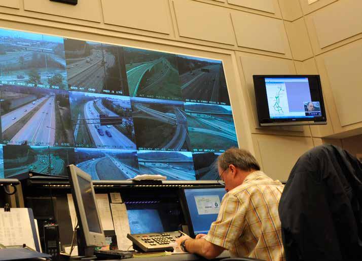 Traffic Operations Centers exist at TDOT and in Nashville, Franklin,