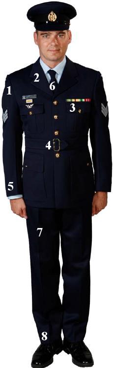 ANNEX A TO SQUADRON STANDNING INSTRUCTIONS 2014 29 APR 14 UNIFORM GUIDE Service Dress 1. Service Dress Air Force Blue (SD-AFB) is to be worn IAW MoD Chapter 2.