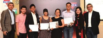 NTUC FairPrice Co-operative Ltd was awarded the Outstanding Corporate The awards awaiting to be presented.