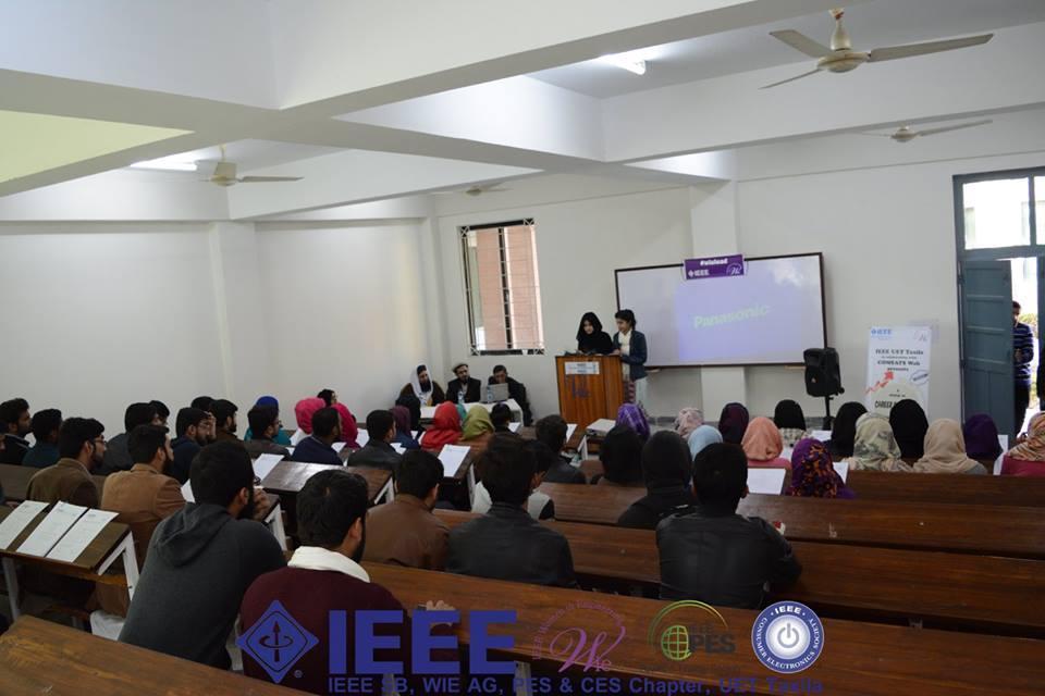 IEEE Seminar on Career Planning: Date: November 23, 2017 A collaborative event of IEEE WIE UET Taxila and IEEE WIE COMSATS Wah.