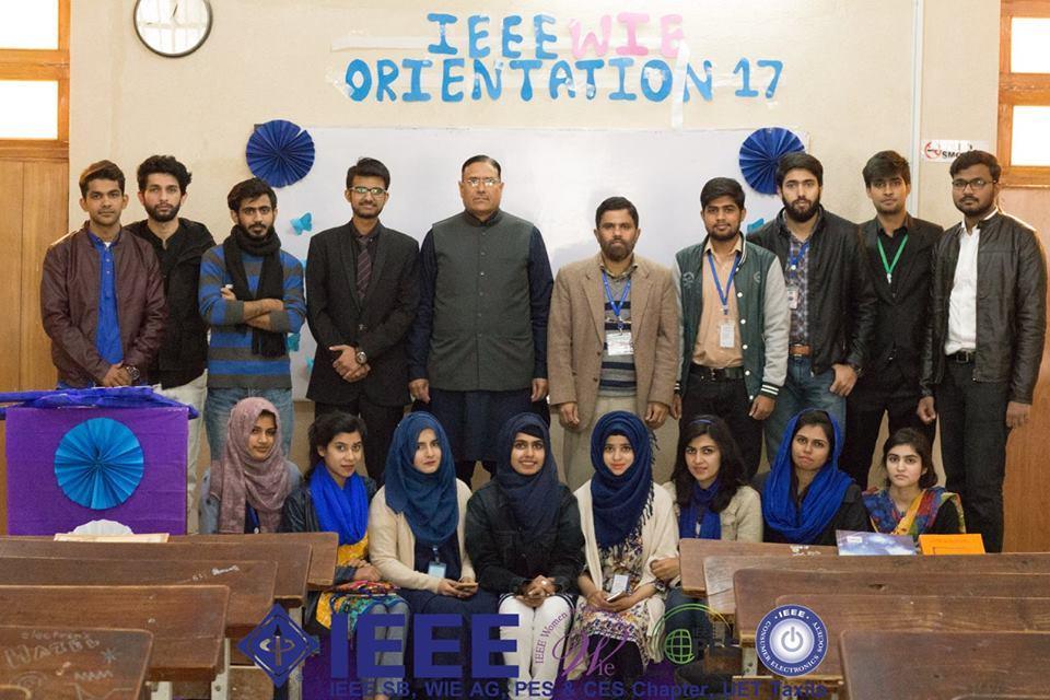 At the end, prize hampers were distributed among the winners by Chairperson IEEE Student Branch UET Taxila.