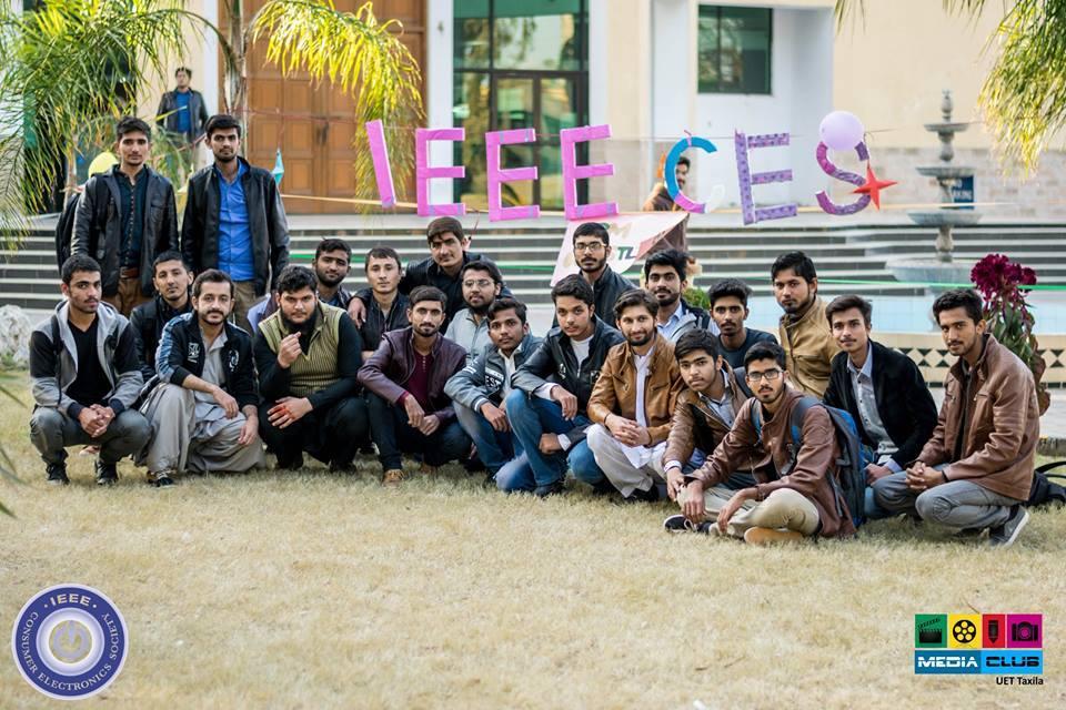 IEEE CES UET Taxila TechDay 17: Date: December 20, 2017 IEEE UET Taxila arranged a full activity day comprising of a lot of technical and non-technical module for the students including arm