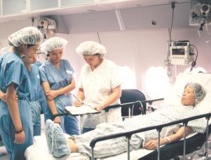 Not just any ordinary airplane this was a DC-8 aircraft converted into a fully functional eye hospital that traveled the globe teaching eye-care professionals how to combat blindness in their