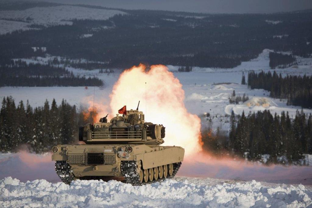 A Norwegian Leopard 2A4 main battle tank participating in Exercise 'Cold Response 2016' in Norway. Developing more Nordic exercises is currently a priority for NORDEFCO.