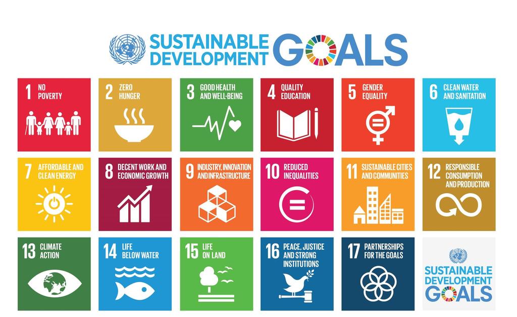 We participate in 15 SD Goals We