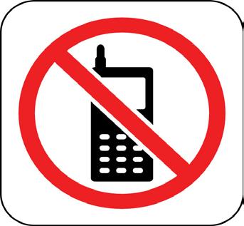 Cell Phones, Pagers, and Other Electronic Devices To ensure that attention is focused