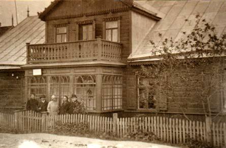 Jakučio namas Kupiškyje, kuriame 1923 1925 m.