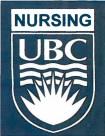 UBC SCHOOL OF NURSING will be posted at