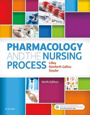 FEATURED TITLES Pharmacology and the Nursing Process, 9th Edition Lilley, Rainforth Collins & Snyder February 2019 ISBN: 978-0-323-52949-5 Priorities in Critical Care Nursing, 8th Edition Urden,