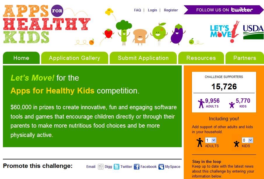 Helping Our Children Make Healthier Choices Prizes Policy