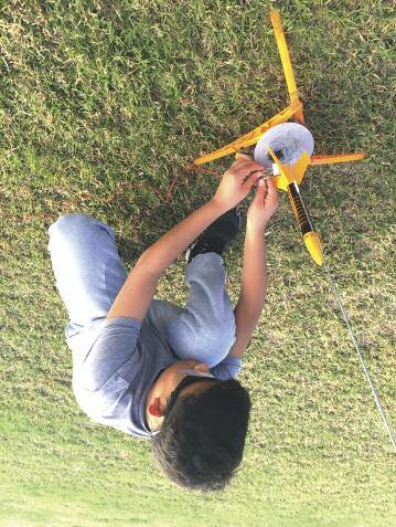 CAP s Model Rocketry program teaches youth about the hobby and science of model