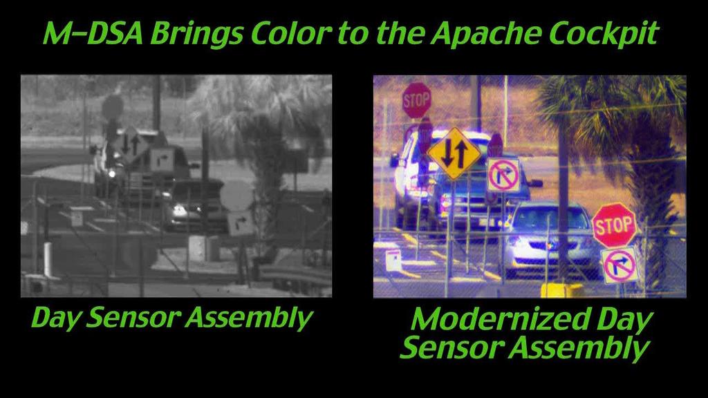 Apache Fire Control M-DSA Brings Color