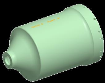 Targets Shaped Charge Warhead for Anti-Armor Shaped Charge Warhead with External Frag Sleeve for