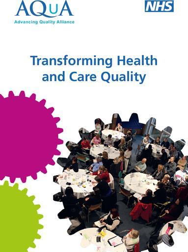 About AQuA Established in 2010 as a NHS health and care quality improvement organisation.