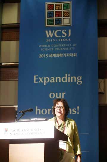 Expanding Our Horizons! 112 Ⅳ. Accomplishments & Challenges Prof. Deborah Blum (USA, University of Wisconsin-Madison) Author and Pulitzer Prize winner Prof.