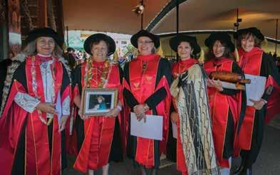 The graduands in attendance were a small representation of the more than 1300 students from throughout Aotearoa who graduated from Te Whare Wānanga o Awanuiārangi in.