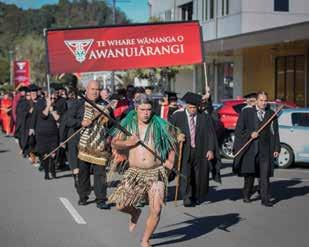 More than 600 iwi representatives, staff, students, whānau and supporters, academics and national and regional government officials attended the day-long celebrations at Te Mānuka Tūtahi Marae in