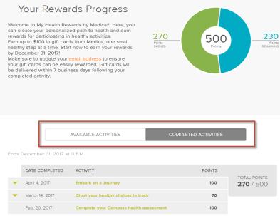 My Health Rewards by Medica Rewards We ve added