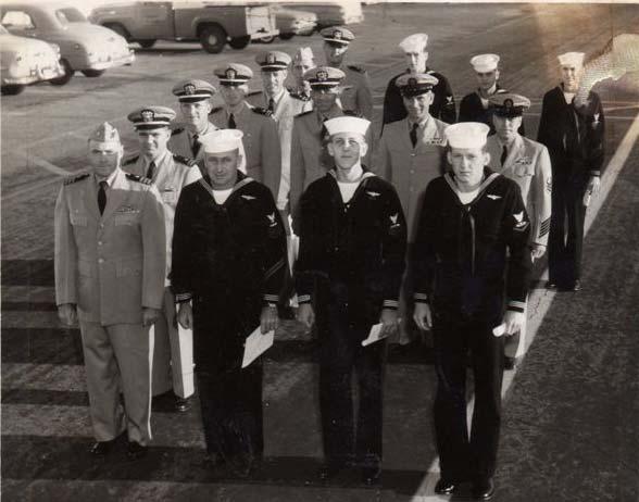 Why are these RVAHNAVY shipmates standing in an E formation? Sandy Laplante joins the RVAHNAVY Team! Sandy Laplante is now a member of the RVAHNAVY Team and that is good news!