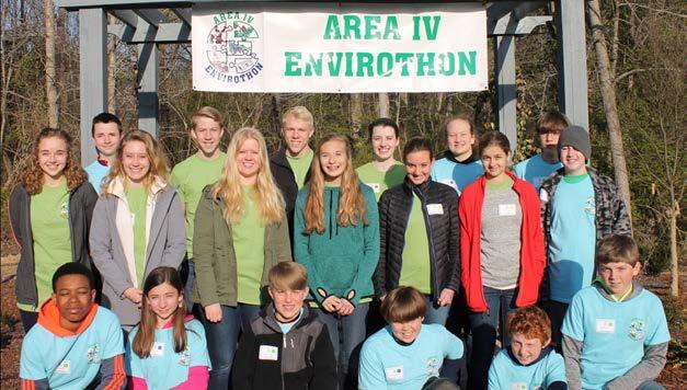 The Envirothon curriculum provides hands-on training in ecology and natural resource management while emphasizing teamwork.