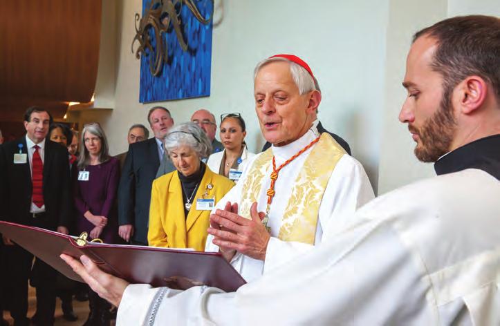 NEW & NOTEWORTHY HIS EMINENCE DONALD CARDINAL WUERL BLESSES HOLY CROSS HOSPITAL S NEW SOUTH BUILDING HOLY CROSS HEALTH ANNUAL GOLF CLASSIC Join us on Monday, May 9, for the Holy Cross Health Annual