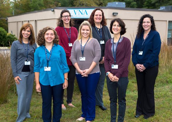 We couldn t be happier to have them be a part of our team, says Kathy Peirce, vice president of clinical operations, executive director, and chief nursing officer, VNA of Care New England.