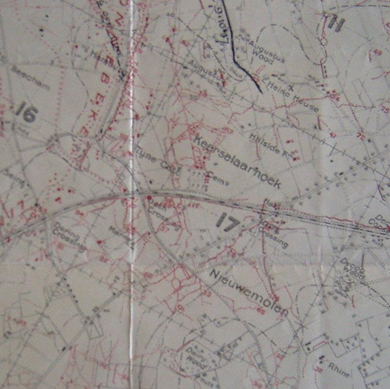 The line in most places conceded with, and in no place was more than 100 yards in rear of our objective.