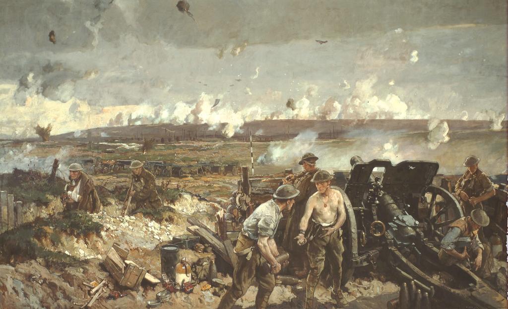 CHAPTER 6 Narrative of Events April 9 ASSEMBLY PREPARATORY TO THE ASSAULT. The Battle of Vimy Ridge by Richard Jack (1866-1952). 1.