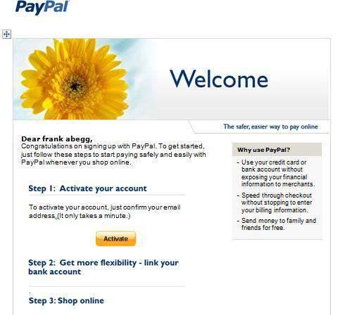 PayPal - Email
