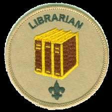 TROOP LIBRARIAN Position description: The Librarian oversees the care and use of troop books, pamphlets, magazines, audiovisuals, and merit badge counselor lists.