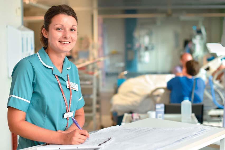 ABOUT NURSING Nurses at the heart of Trust s world class ambition Thousands of nurses and nursing assistants are employed at