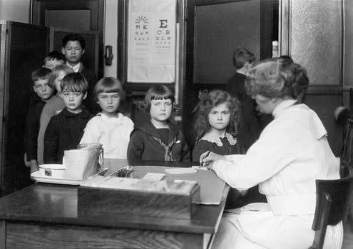 Purpose Photo: Toronto Archive School entry screening by a PHN circa 1923 Share my ideas about career journeys: Public and