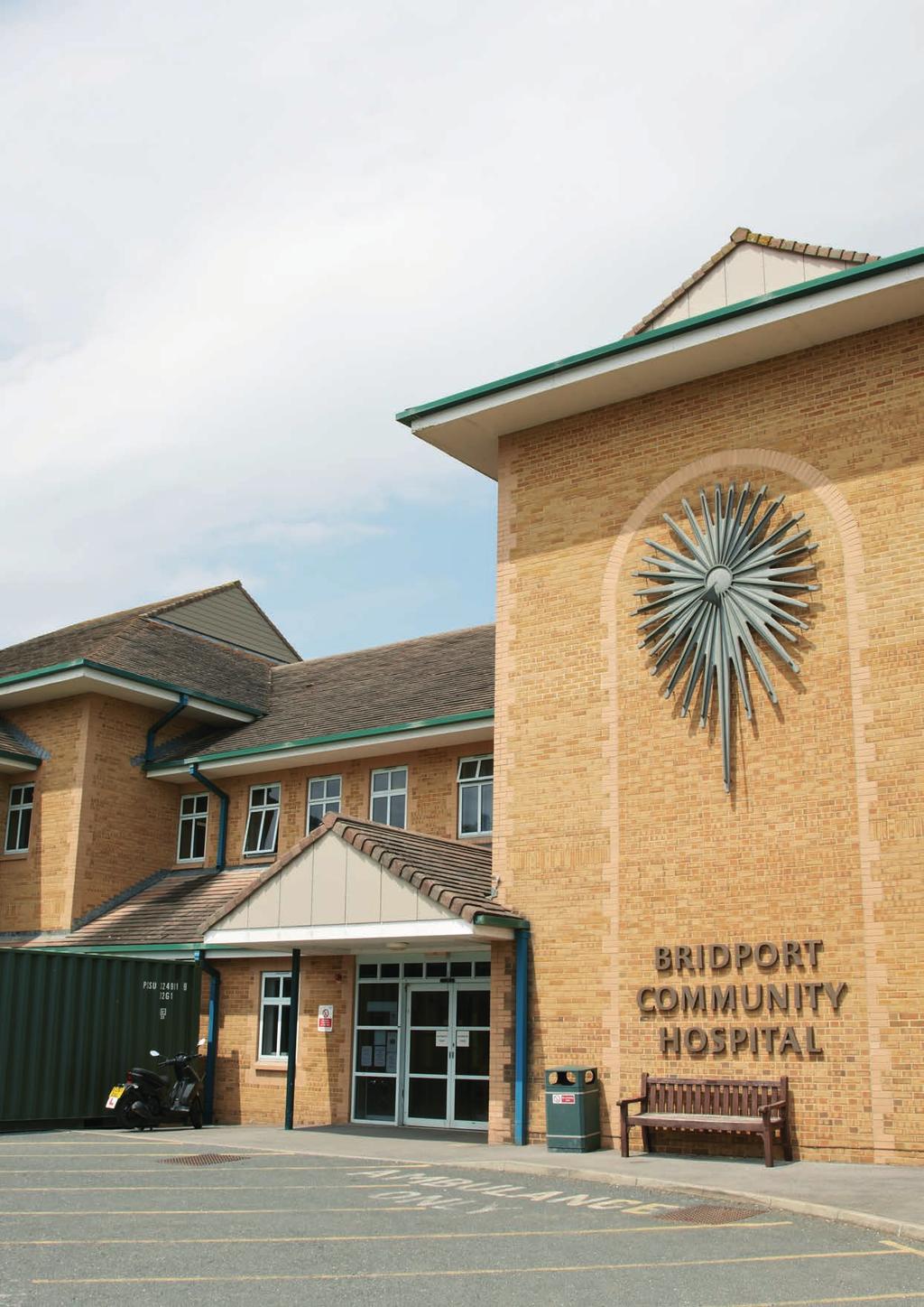 Bridport Community Hospital an example of mixed teams of professionals working closely together in a hub At Bridport Community Hospital we already have a mixed team of professionals,