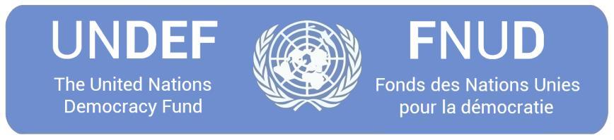 United Nations Democracy Fund Project Proposal Guidelines 12 th Round of Funding 20 November 20 December 2017 Summary The present guidelines describe the application procedure for the Twelfth Round