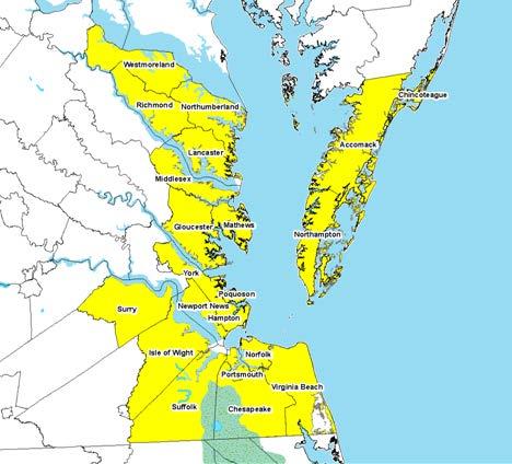 Appendix A Hurricane Risk Jurisdictions Map FEMA / US Army Corps.