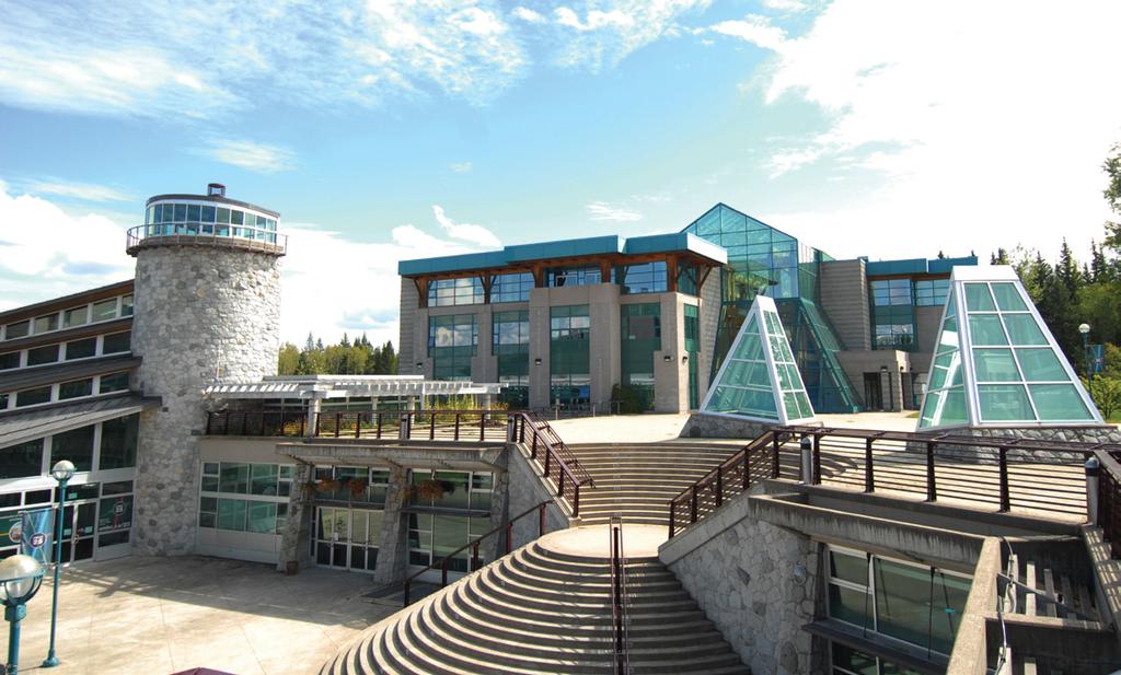 EDUCATION AND SKILLS TRAINING Prince George is home to the main campuses of the University of Northern BC (UNBC) and the College of New Caledonia (CNC), which provide a wide range of programming to