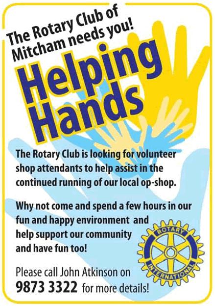 September 2016 2 John Richard 18th Eva Anderson 24th Merle and John Atkinson 8th Dave and Gayle Murray 11th Rotary Grace For good food, good fellowship and the opportunity of service through Rotary,
