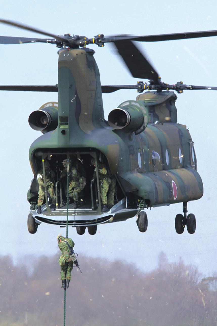 Next, AH-64D attack helicopters and AH-1S attack helicopters carried out ground attacks,