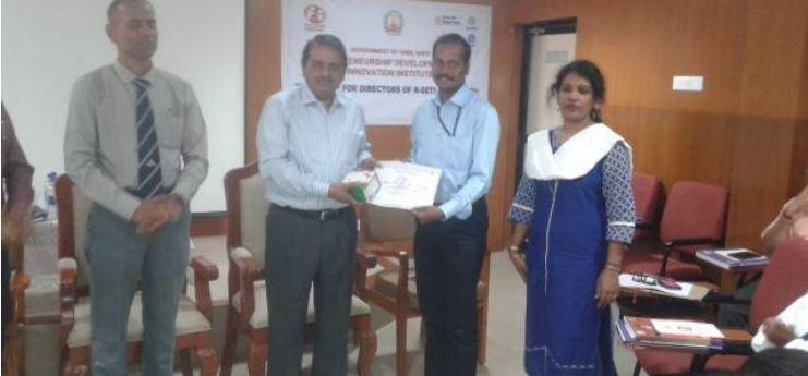 Workshop for the District Managers and Assistant Mangers of Thadco Entrepreneurship Development and Innovation Institute, organized a one day workshop for District mangers of Thadco at EDII-TN