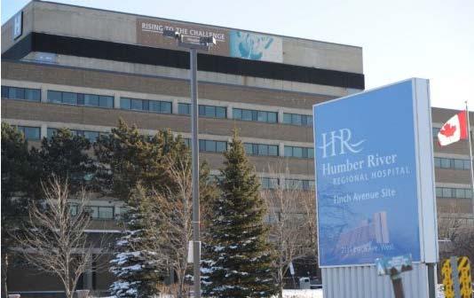 Background Humber River Hospital (HRH), Toronto