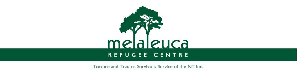 POSITION DESCRIPTION COUNSELLING TEAM LEADER Refugee Centre (MRC) provides counseling and early settlement support services to people of refugee background and facilitates community development