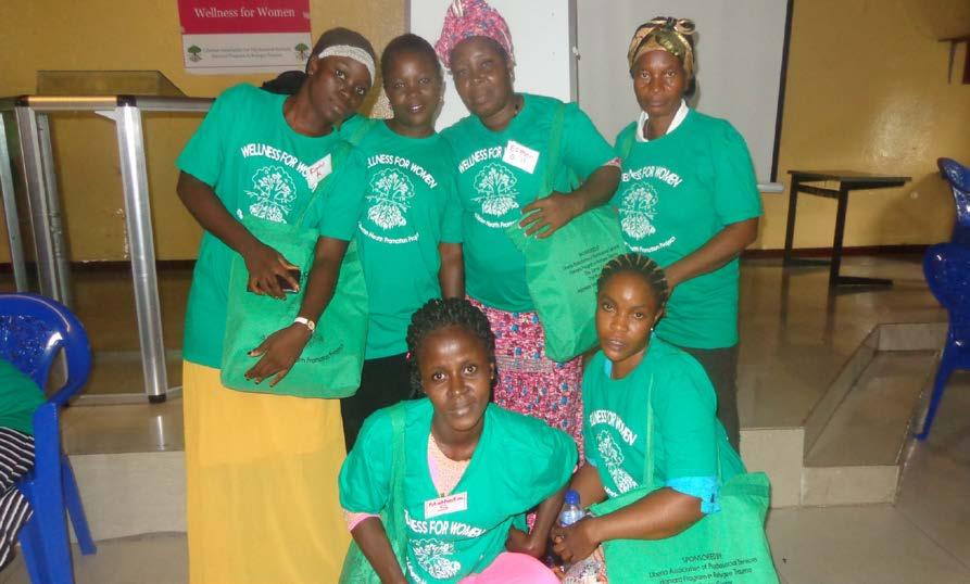 Women s Health Toolkit 6 Liberian staff (LAPS) Train 30 trainers x 2 Counties (60