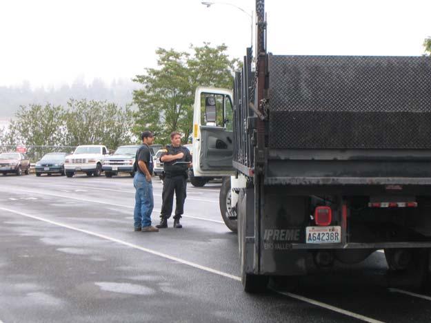 Layered Security Commercial Vehicle Inspection Specially trained Troopers inspect