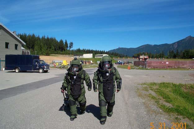 Layered Security Bomb Squad WSP has 4 bomb teams Olympia, Marysville, Bremerton and