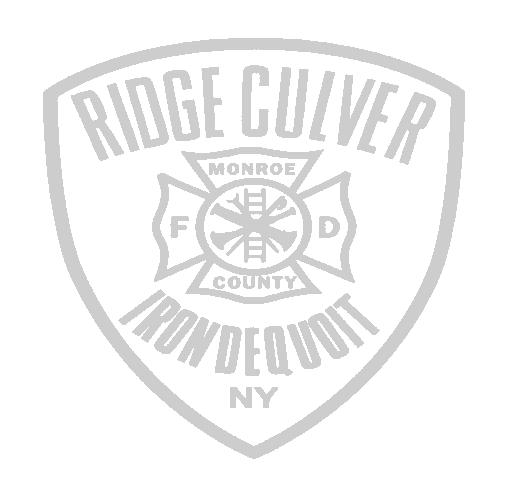 RIDGE-CULVER FIRE DEPARTMENT Rochester, New York 14622 Phone: (585) 467-4241 Thank you for your interest in becoming a member of the Ridge Culver Fire Department.