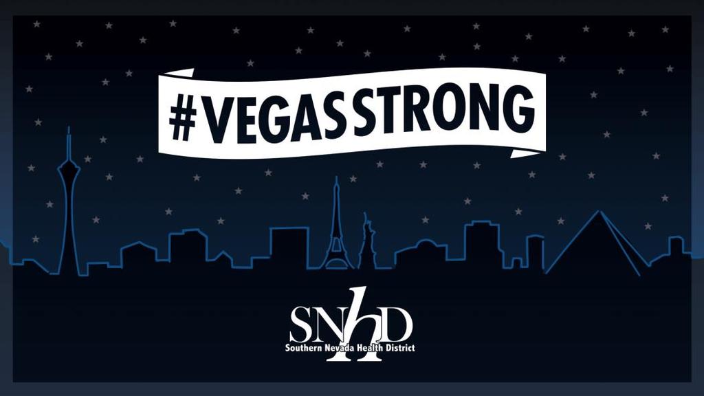 Vegas Strong Resiliency Center The Health District continues to support recovery activities of the Clark County Coroner and the Vegas Strong Resiliency Center.