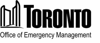 THE CITY OF TORONTO EMERGENCY PLAN The