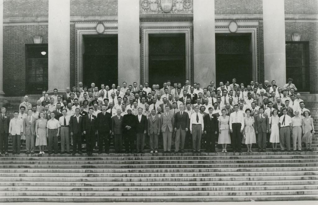 IUCr beginnings 1948 First IUCr Congress & General Assembly, Harvard, USA 1947 the IUCr, founded after an idea of P.