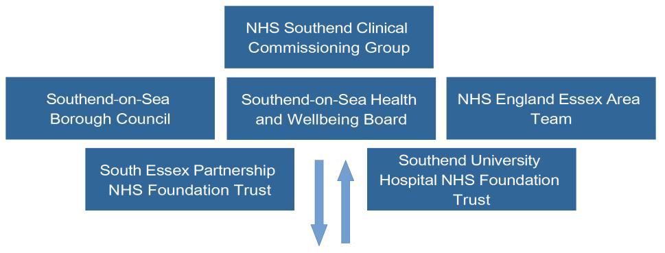 All stakeholders in the Southend-on-Sea health system have worked together to develop this strategic plan, co-creating through strategic planning workshops and via the Joint Executive Group (JEG).
