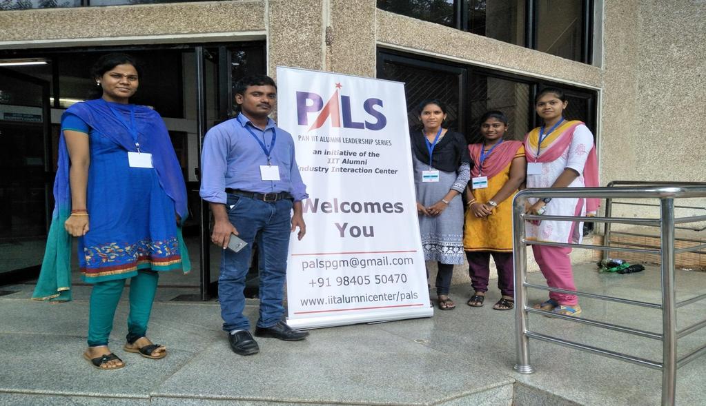 In Association with Participant : FDP on Teaching and Learning : PALS : 1-3/nov/2017 : C. Nissi Joy AP/Civil : IIT, Madras.
